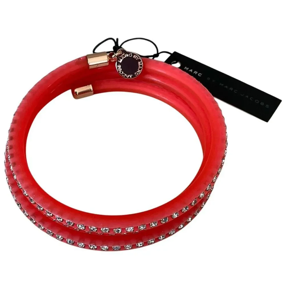 Marc by Marc Jacob’s Elegant Knockout Pink Wrap Bracelet NEW